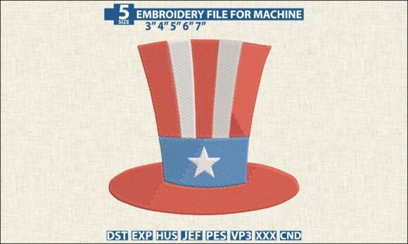 4th of July DST PES Embroidery Design Review for Craft Fairs