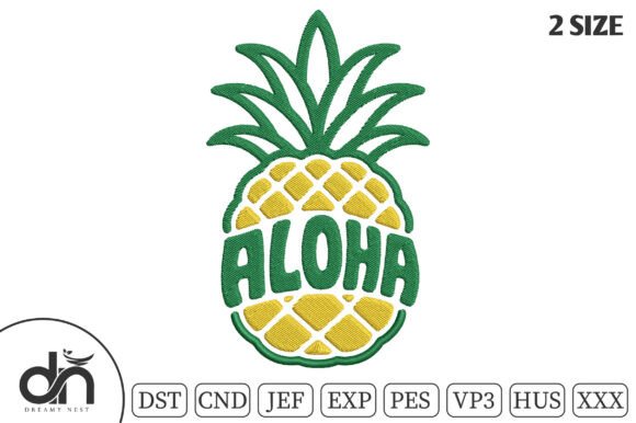 Aloha Pineapple Tropical Embroidery Review: A Summer-Inspired Design with Real-World Appeal
