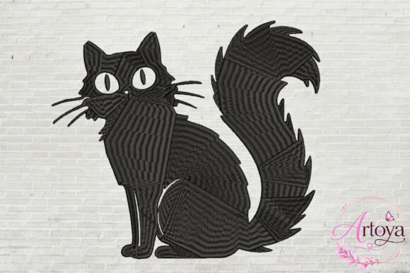 Black Cat Embroidery Design Review for Real Projects