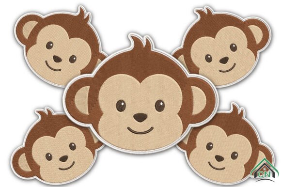 Cute Baby Monkey Embroidery Design Review for Craft Fair Success