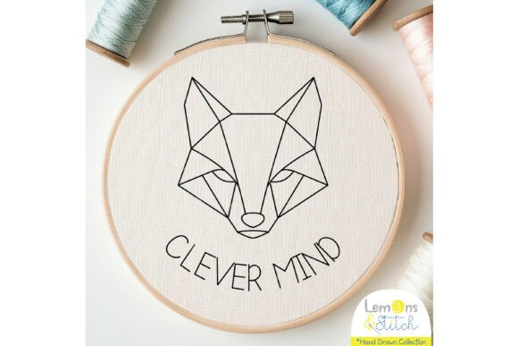 Fox Geo “Clever Mind” Hand Embroidery Review for Small Business Use