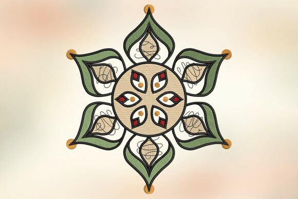 Mandala Embroidery Design Review for Personalized Gift Products