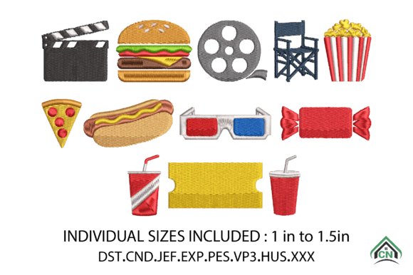 Mini Movie Theatre Embroidery Design Review for Real Projects