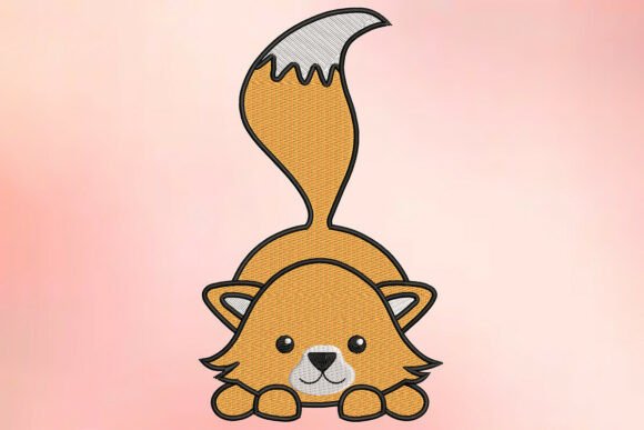 Peekaboo Fox Embroidery Design Review for Real Projects