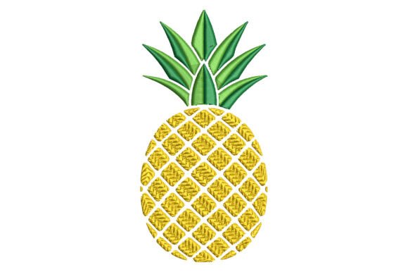Pineapple Embroidery Design Review for Real Projects
