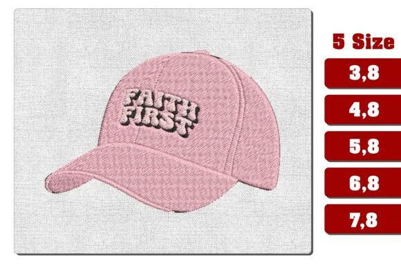 Review: Faith First Baseball Cap Embroidery PES