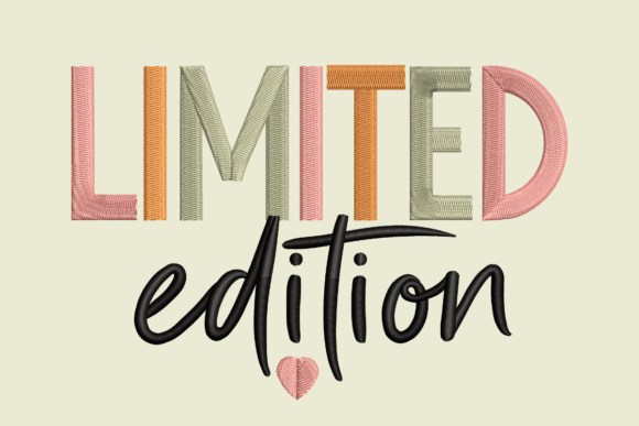 Review of Limited Edition Embroidery Design File