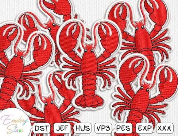 Seafood Patch Embroidery Design Review for Handmade Gifts