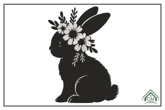 Spring Floral Rabbit Embroidery Design Review