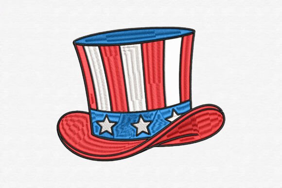 Uncle Sam’s Top Hat Embroidery Design Review for Apparel Projects