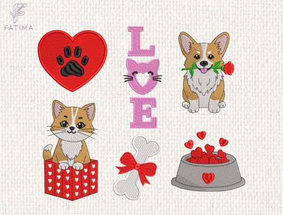 Valentine Patch Embroidery Design Set Review for Personalized Gifts